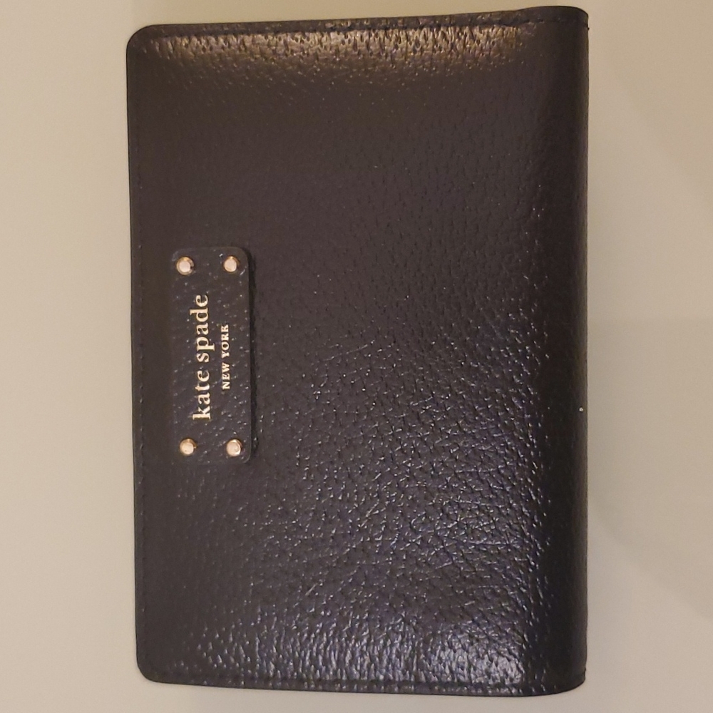 Kate Spade wallet. Black slim bifold